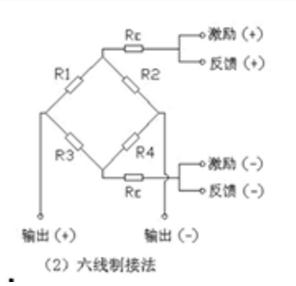 六线称重传感器电路图