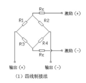 四线称重传感器电路图